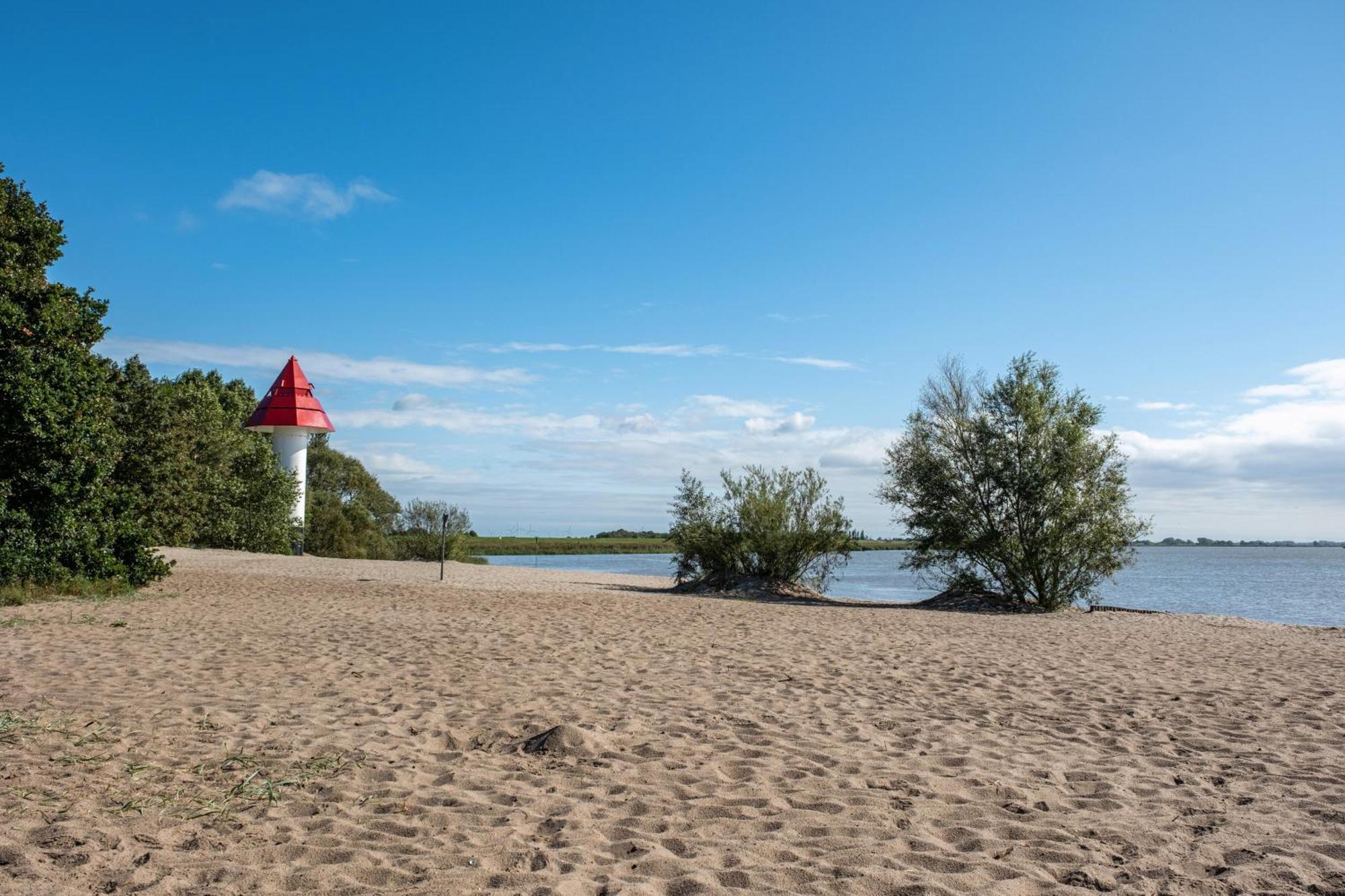 Ferienwohnung Flut Am Weserstrand Sandstedt Luaran gambar
