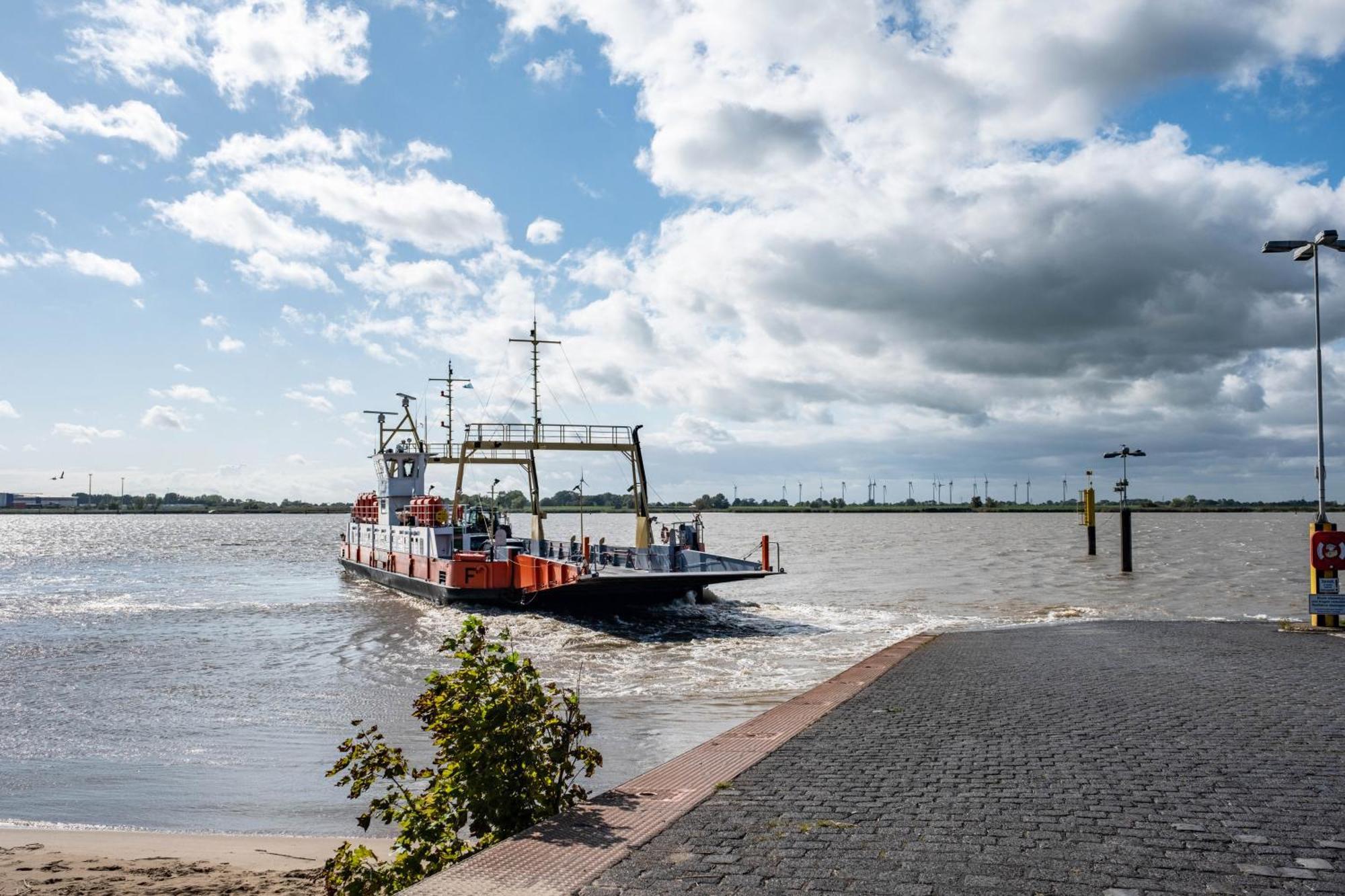 Ferienwohnung Flut Am Weserstrand Sandstedt Luaran gambar