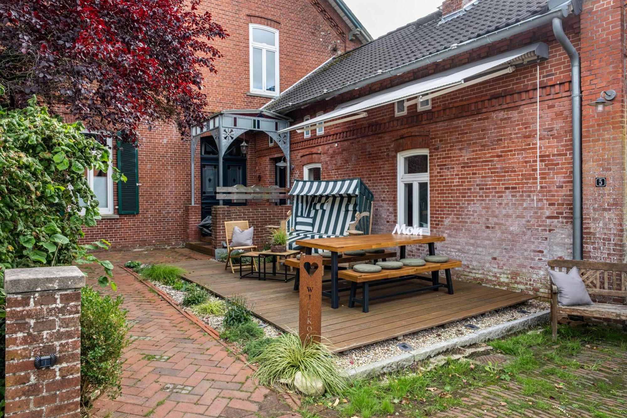 Ferienwohnung Flut Am Weserstrand Sandstedt Luaran gambar